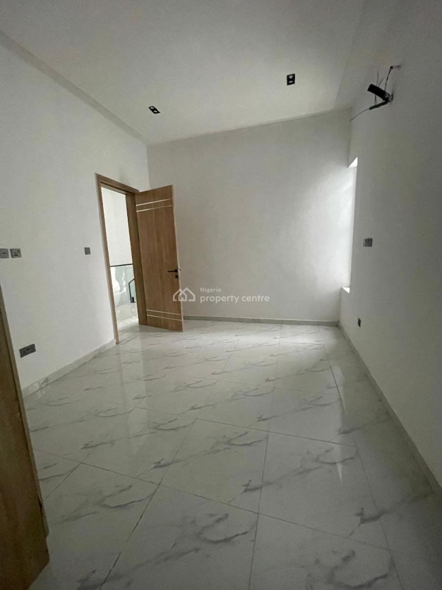 Fully Serviced Four Bedroom Semi-detached House with Self Compound, Orchid Road Before The Roundabout, Lekki, Lagos, Semi-detached Duplex for Rent