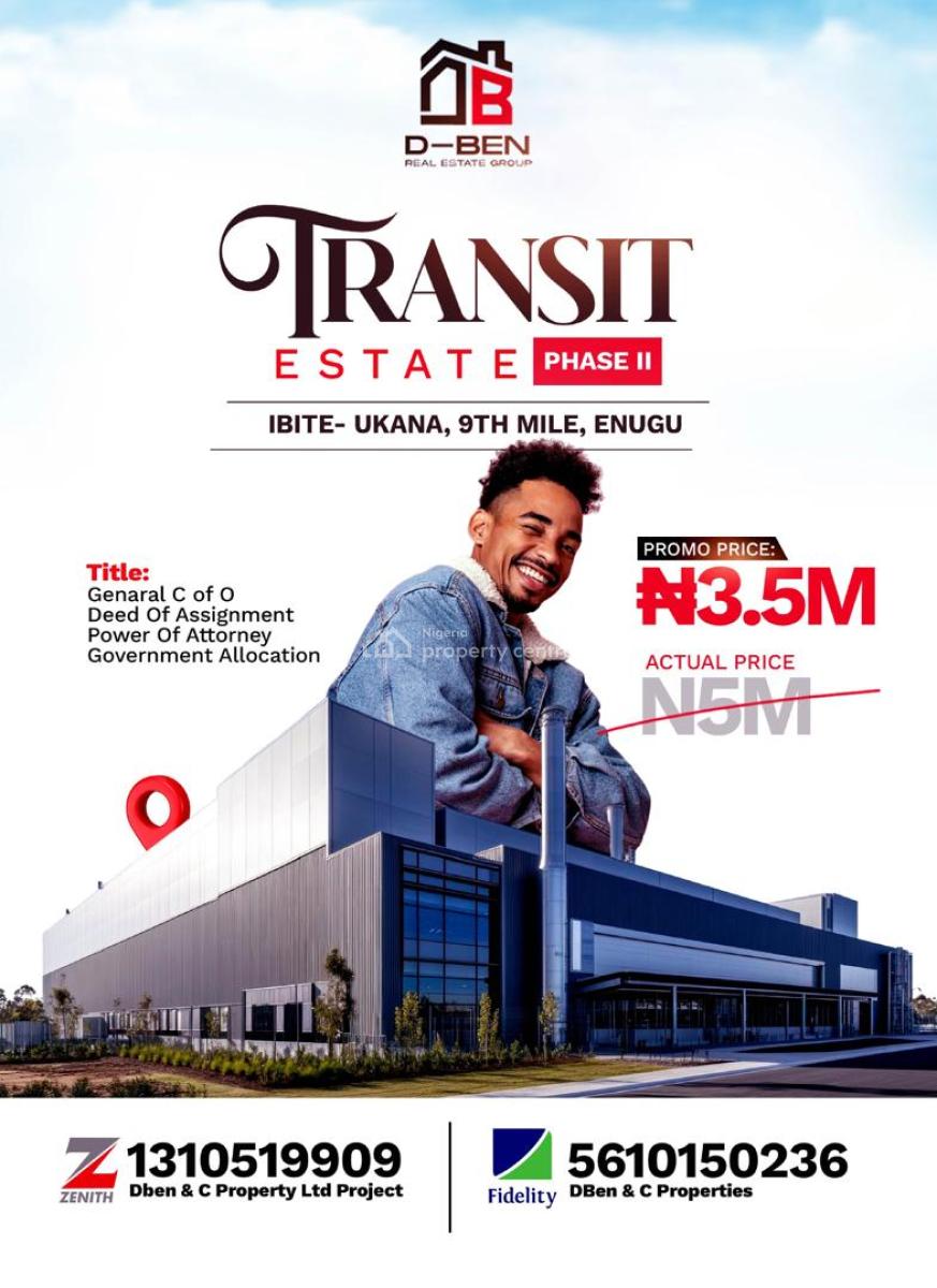 Your Gateway to Premium Living and Profitable Investment, Ibite Ukana, 9th Mile, Udi, Enugu, Residential Land for Sale