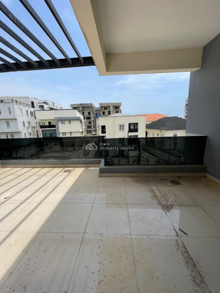 Self Serviced 3 Bedroom Ensuite Semi-detached Duplex in a Shared Compound, Lekki Phase 1, Lekki, Lagos, Semi-detached Duplex for Rent