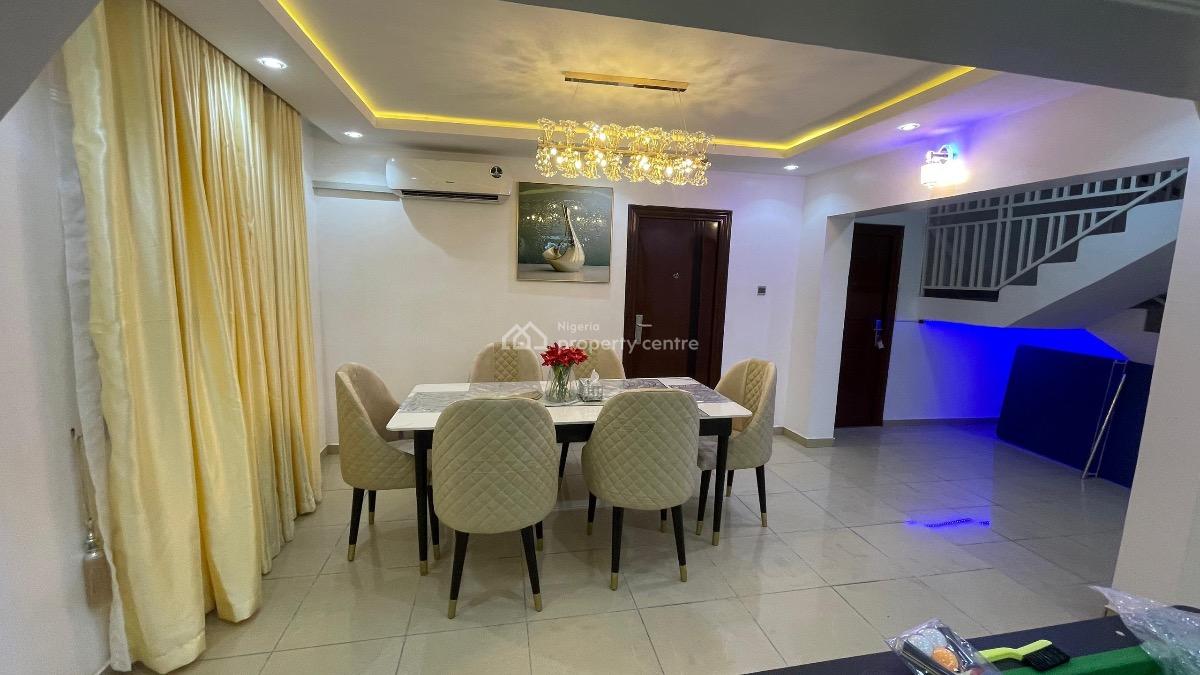 Fully Furnished 4 Bedroom Semi Detached Duplex with Bq, Lekki Phase 1, Lekki, Lagos, Semi-detached Duplex for Rent
