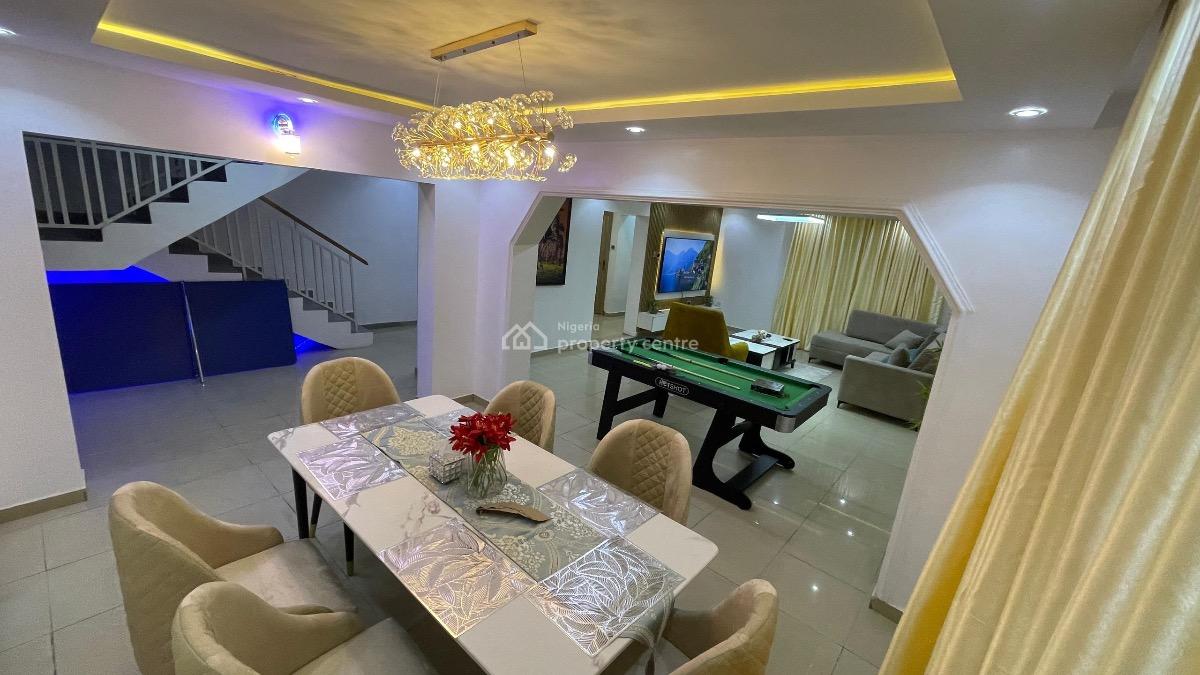Fully Furnished 4 Bedroom Semi Detached Duplex with Bq, Lekki Phase 1, Lekki, Lagos, Semi-detached Duplex for Rent