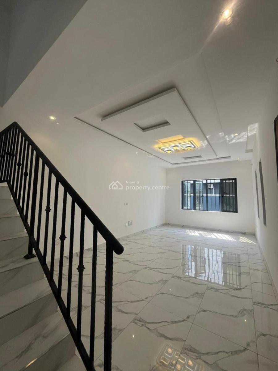 Luxury 4-bedroom Terrace Duplex with Pool, New Road, Chevron, Lekki, Lagos, Terraced Duplex for Sale