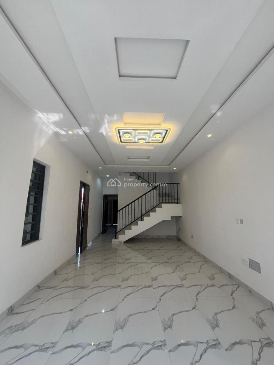 Luxury 4-bedroom Terrace Duplex with Pool, New Road, Chevron, Lekki, Lagos, Terraced Duplex for Sale