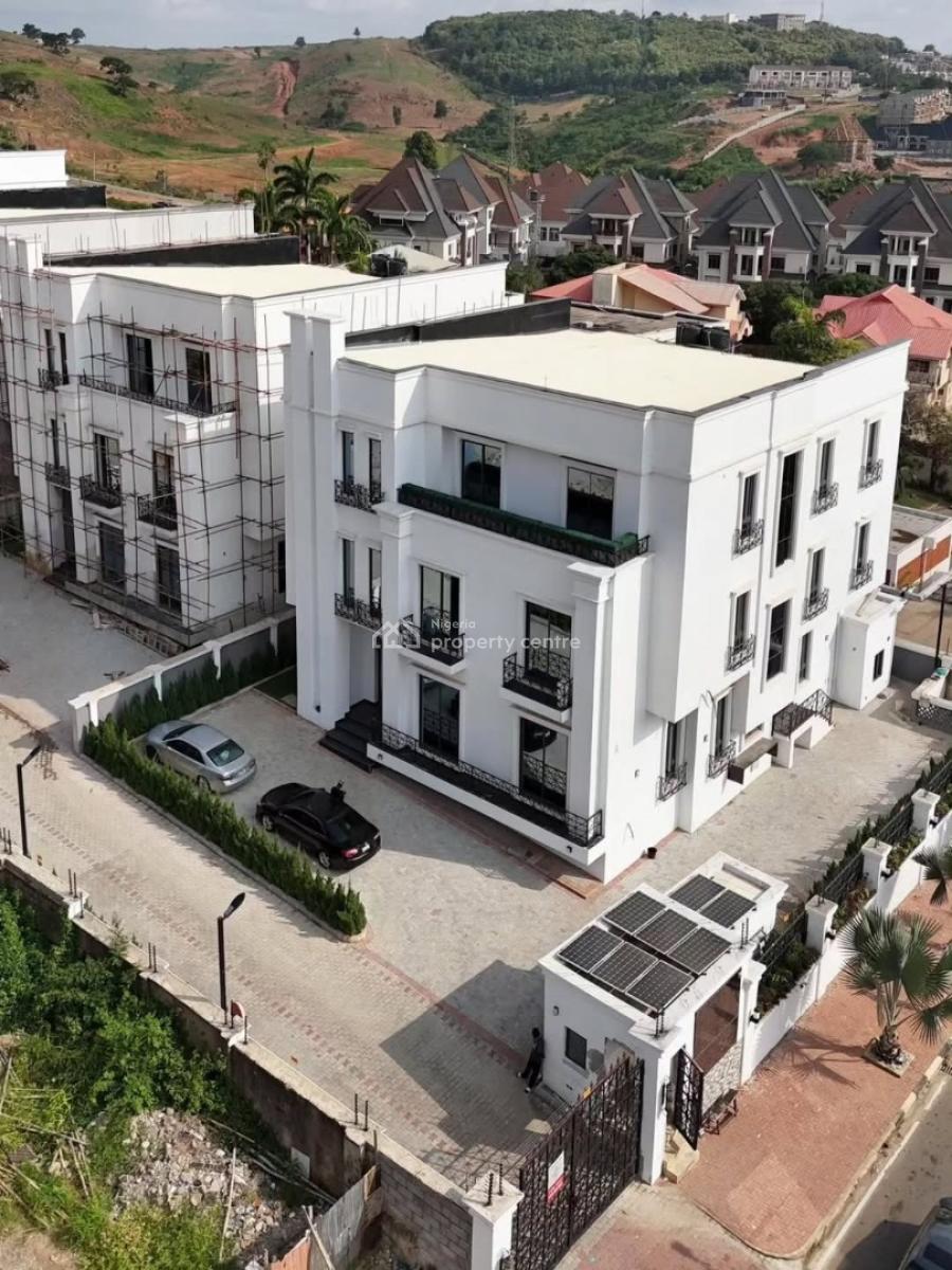 Brown New 7 Bedroom Detached Duplex with Bq, Swimming Pool, Asokoro District, Abuja, Detached Duplex for Rent