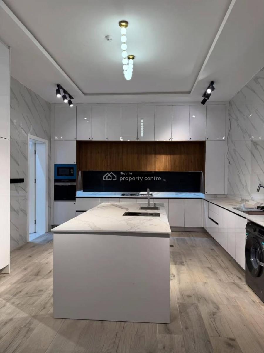 Brown New 7 Bedroom Detached Duplex with Bq, Swimming Pool, Asokoro District, Abuja, Detached Duplex for Rent