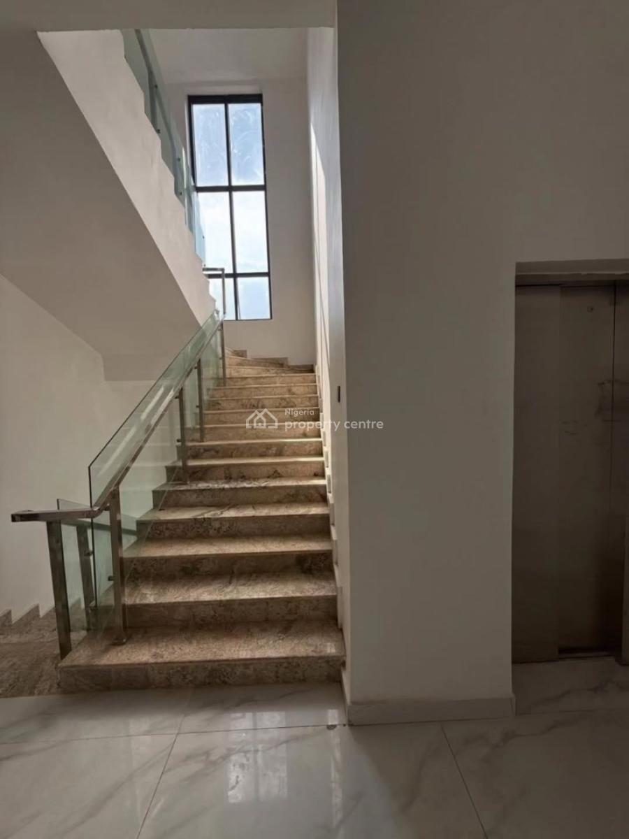 Brown New 7 Bedroom Detached Duplex with Bq, Swimming Pool, Asokoro District, Abuja, Detached Duplex for Rent