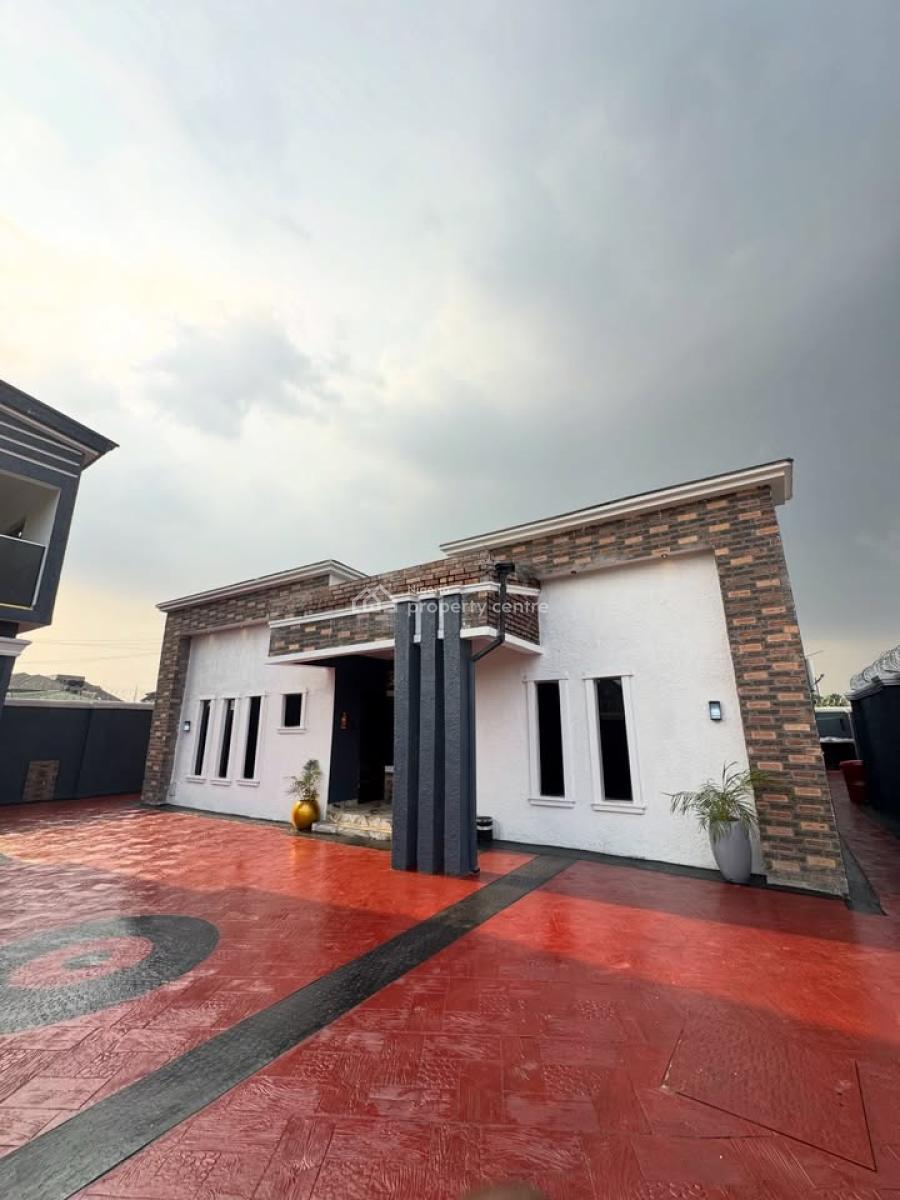 Fully Furnished Contemporary 4 Bedroom Bungalow with Rooftop Lounge, Off Abuloma Road, Abuloma, Port Harcourt, Rivers, Detached Bungalow for Sale