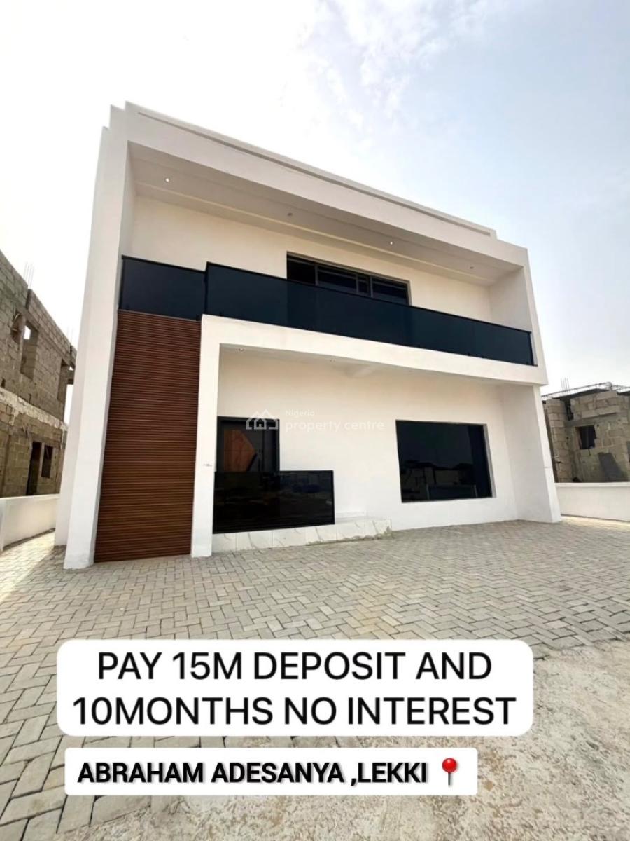 2,3 & 4 Bedroom Duplex with 10 Months Interest Free Payment Plan, Abraham Adesanya, Ajah, Lagos, Detached Duplex for Sale