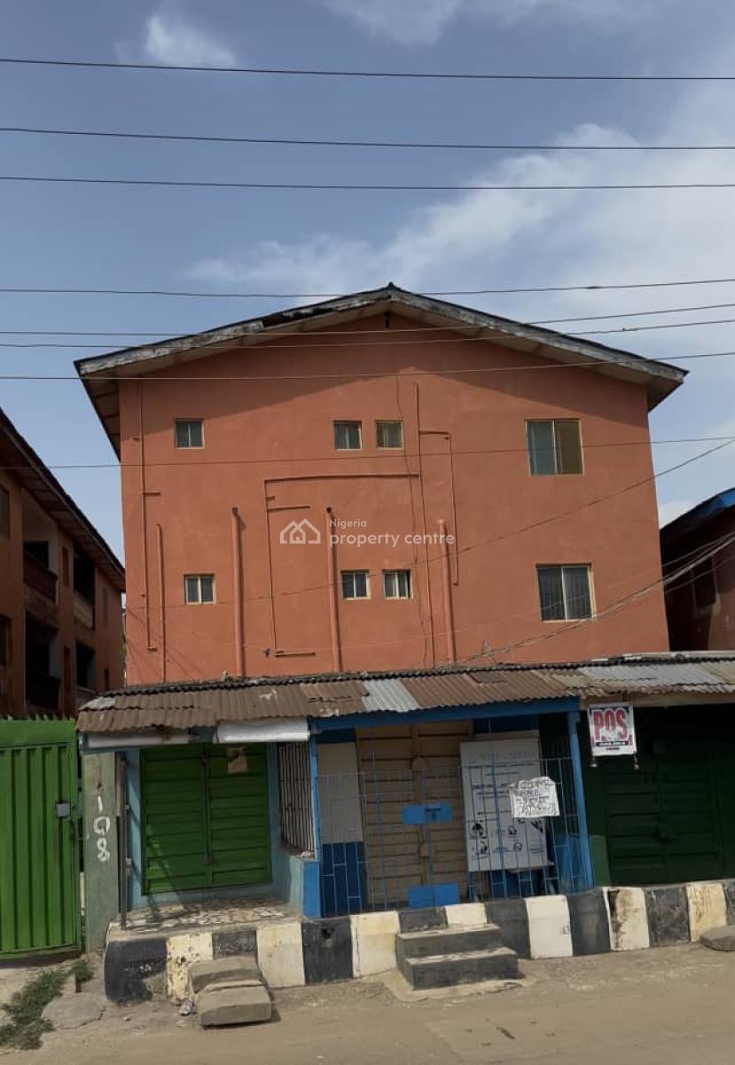 Solid Storey Building with 6 Units of 3-bedroom Flats, 108 Idimu Road ,ejigbo, Idimu, Lagos, Block of Flats for Sale