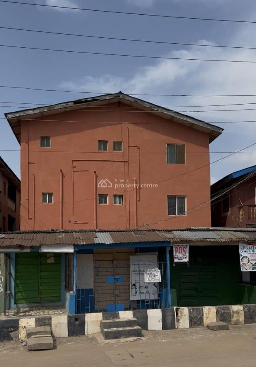 Solid Storey Building with 6 Units of 3-bedroom Flats, 108 Idimu Road ,ejigbo, Idimu, Lagos, Block of Flats for Sale