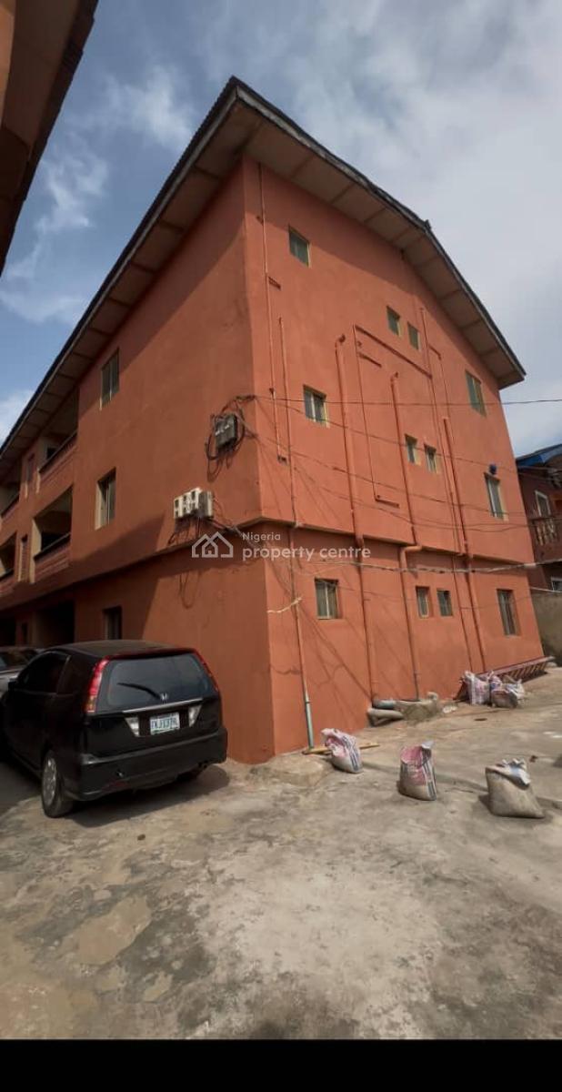 Solid Storey Building with 6 Units of 3-bedroom Flats, 108 Idimu Road ,ejigbo, Idimu, Lagos, Block of Flats for Sale