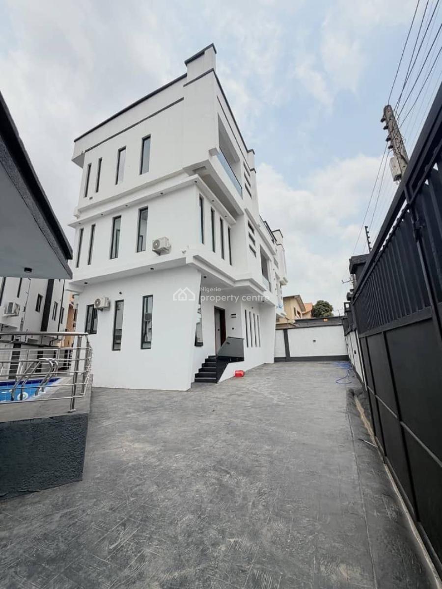 Magnificent 6 Bedroom Detached Duplex with Pool & Bq in Elite Estate, Gra Phase 2, Magodo, Lagos, Detached Duplex for Sale