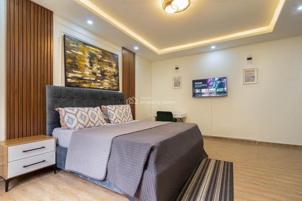 Luxury 1 Bedroom Apartment with Housekeeping and En-suite Rooms, Ikate, Lekki, Lagos, Flat / Apartment Short Let