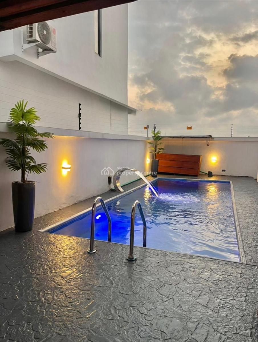 Luxury 6 Bedroom Apartment with Private Cinema and Private Gymnasium, Lekki Phase 1, Lekki, Lagos, Flat / Apartment Short Let