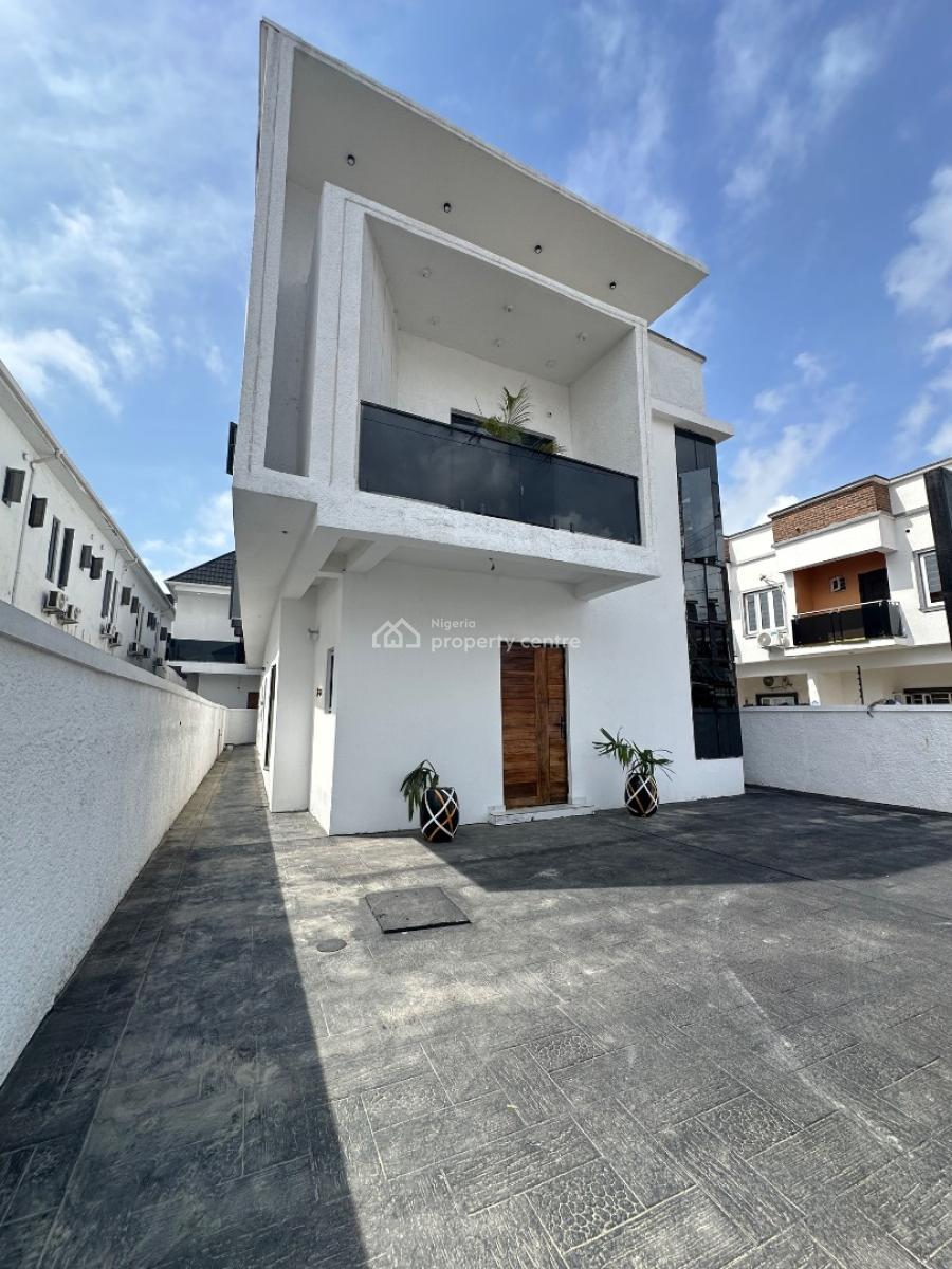 Spaciously Built 4 Bedroom Detached Duplex with Bq, Ikota, Lekki, Lagos, Detached Duplex for Sale