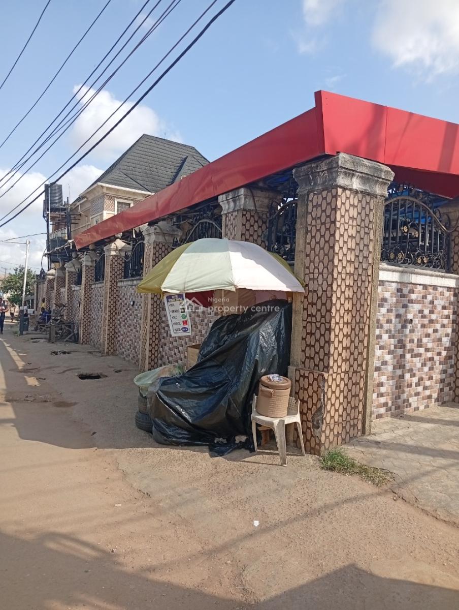 Bar on 2 and Half Plots Along Major Road, Iyana Ipaja Road, Egbeda, Alimosho, Lagos, Restaurant / Bar for Sale