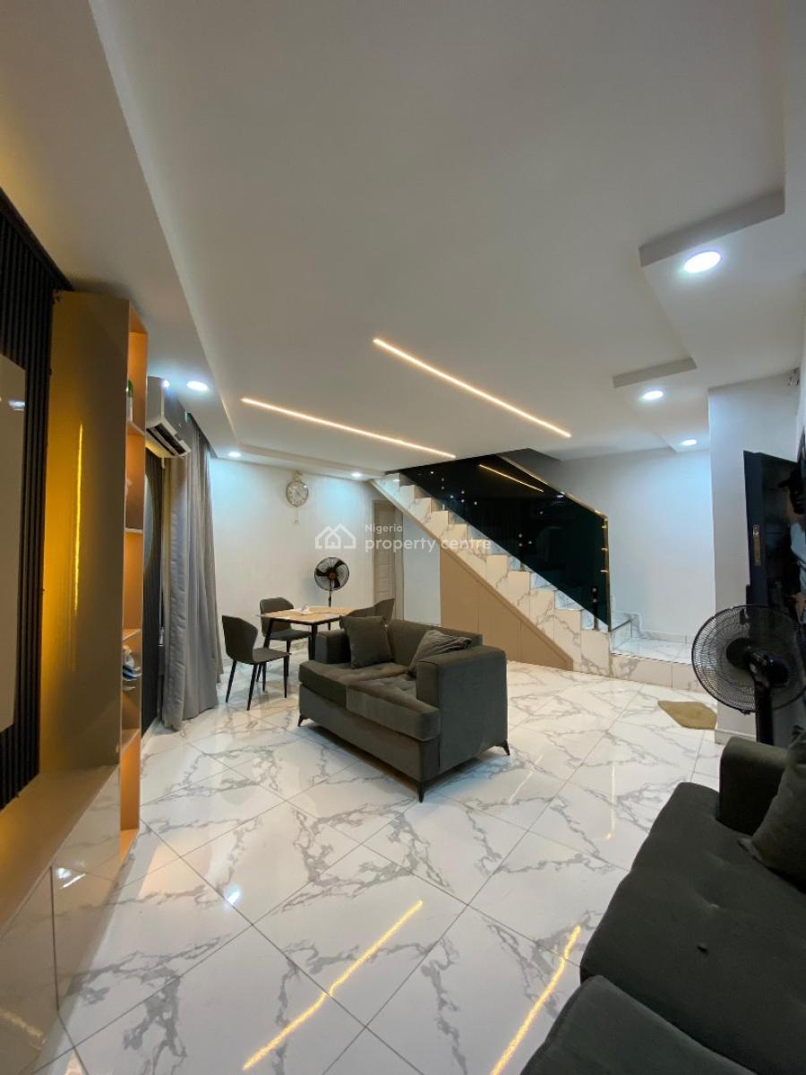 Exclusively Furnished 2 Bedroom Semi Detached Duplex in an Estate, Maryland, Lagos, Semi-detached Duplex for Sale