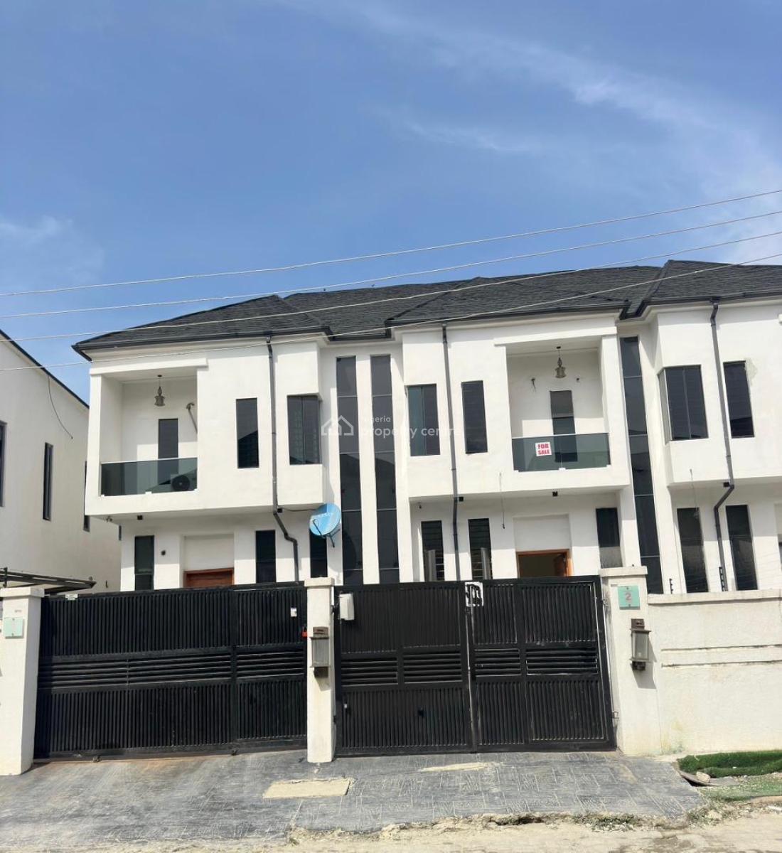 4 Bedroom Semi Detached Duplex, Ikota, Lekki, Lagos, Semi-detached Duplex for Sale