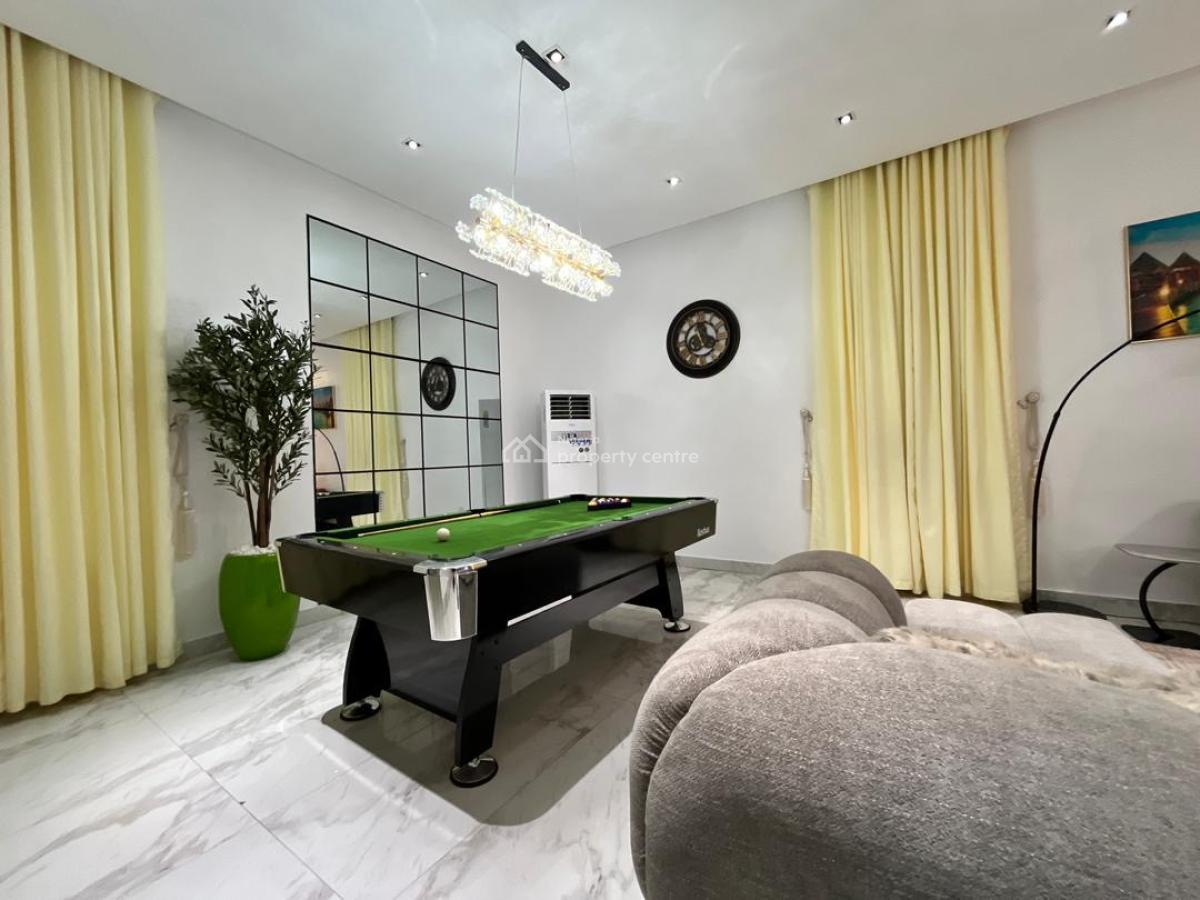 Luxurious Standalone 5 Bedroom Duplex with Ps5, Snooker and Cityview, Beside Parktonia Hotel, Ikate Elegushi, Lekki, Lagos, House Short Let
