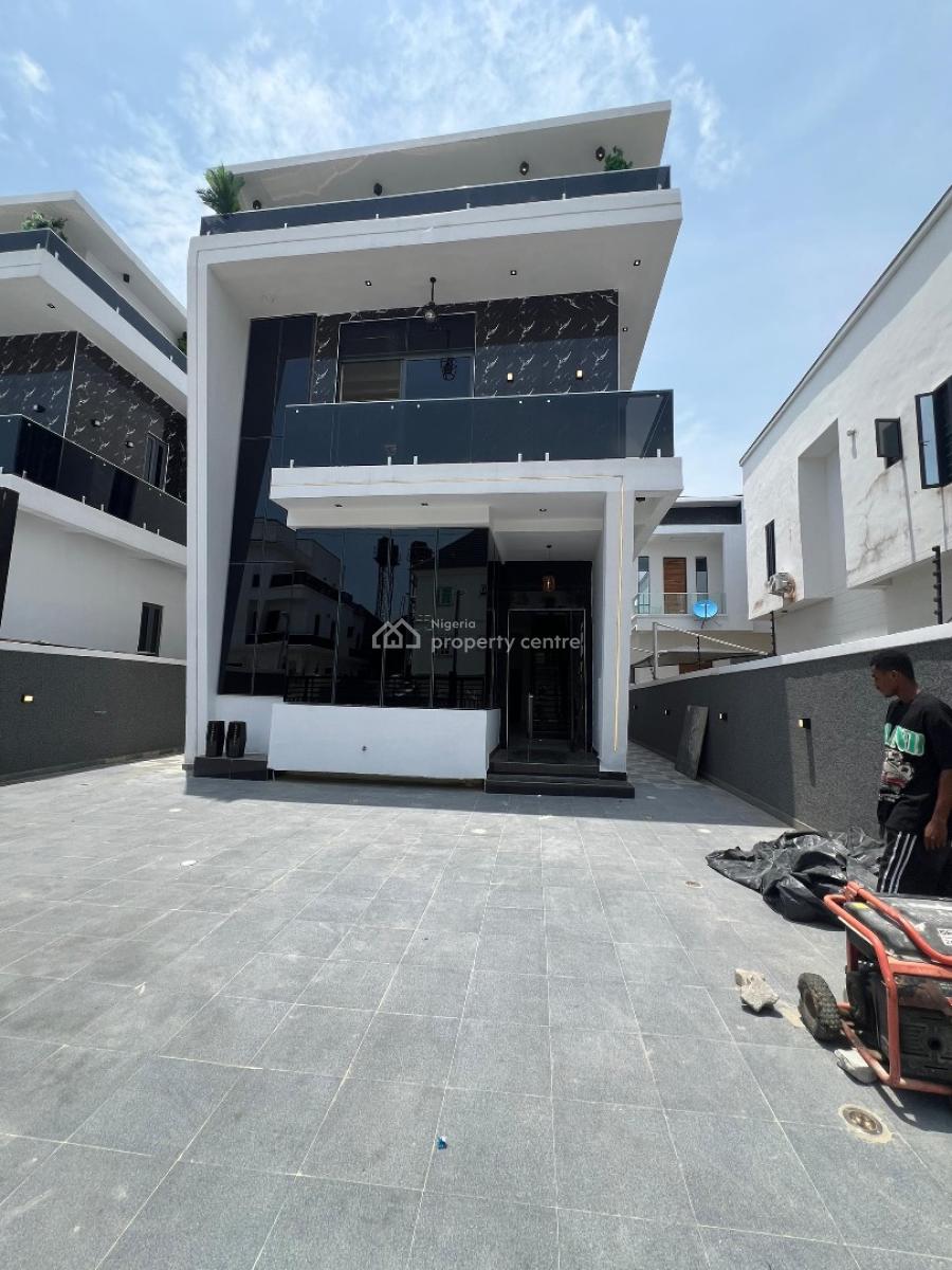5 Bedroom Detached Duplex with Gym and Swimming Pool, Sangotedo, Ajah, Lagos, Detached Duplex for Sale