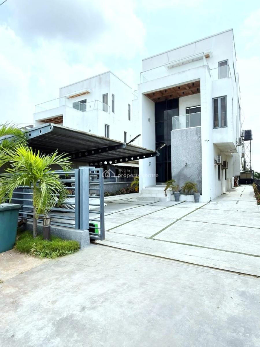 Unfurnished / Fully Furnished 5 Bedroom Detached Duplex, Osapa, Lekki, Lagos, Detached Duplex for Rent