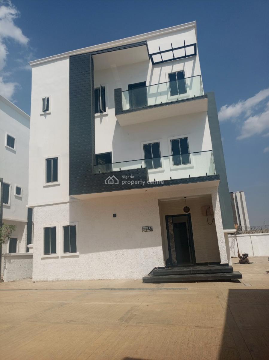 Cooperate   Estate.   9 Units in Compound Only.   Tastefully Finished, By Kado Main, Kado, Abuja, Detached Duplex for Sale