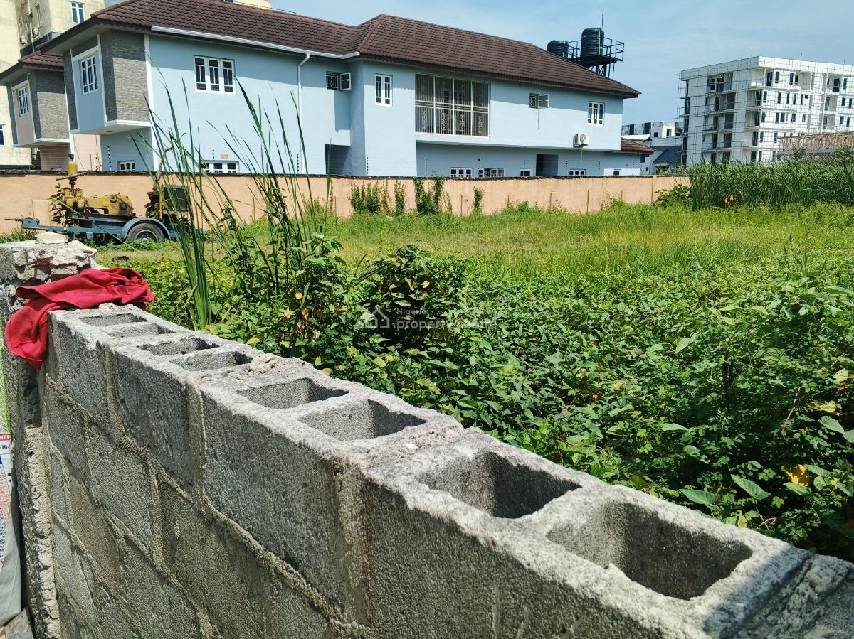 778 Sq Mts Partly Fenced Plot in a Strategic Location, Seagate Estate Near Cowrie Creek Estate, Ikate Elegushi, Lekki, Lagos, Residential Land for Sale