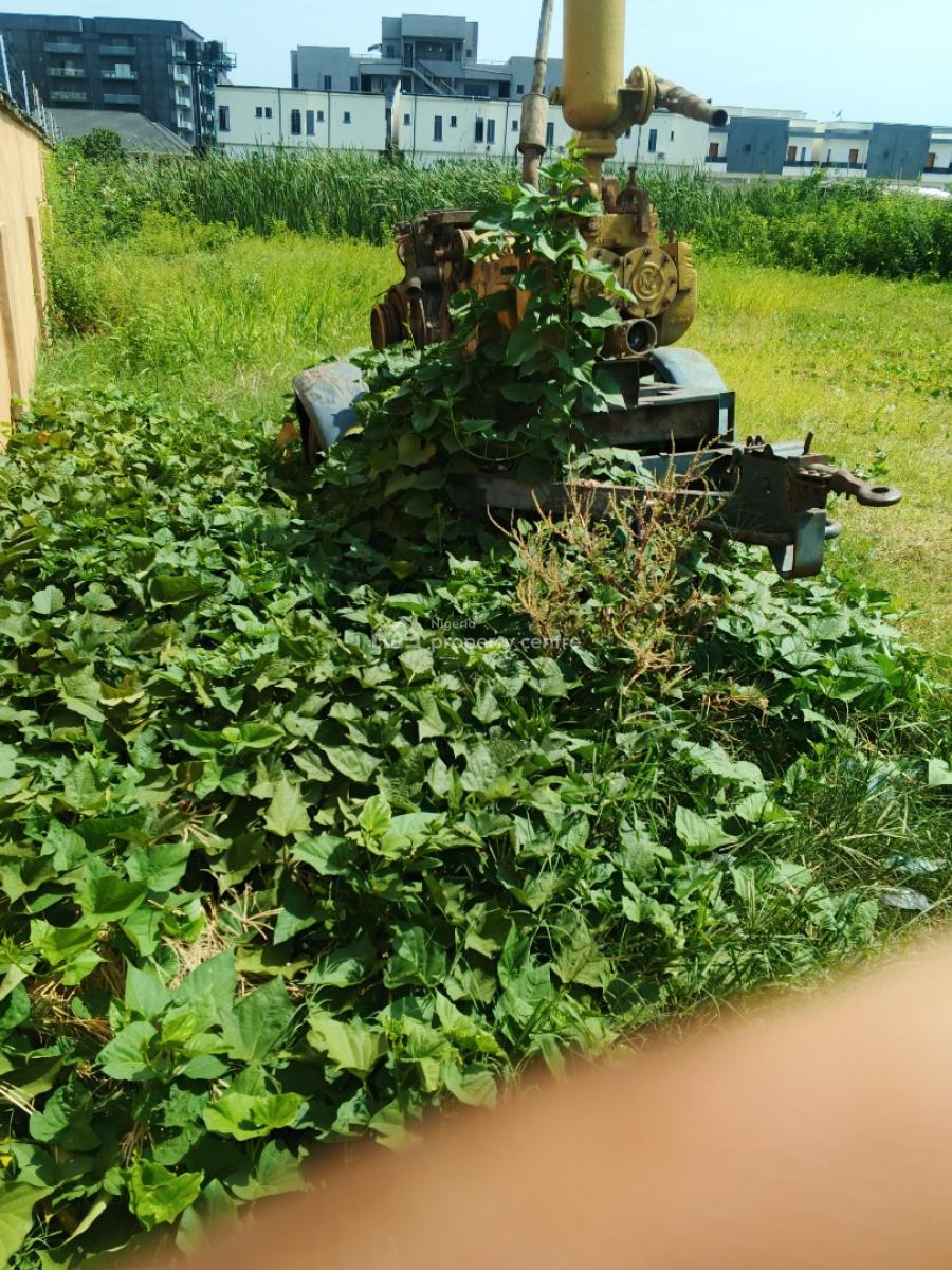 778 Sq Mts Partly Fenced Plot in a Strategic Location, Seagate Estate Near Cowrie Creek Estate, Ikate Elegushi, Lekki, Lagos, Residential Land for Sale