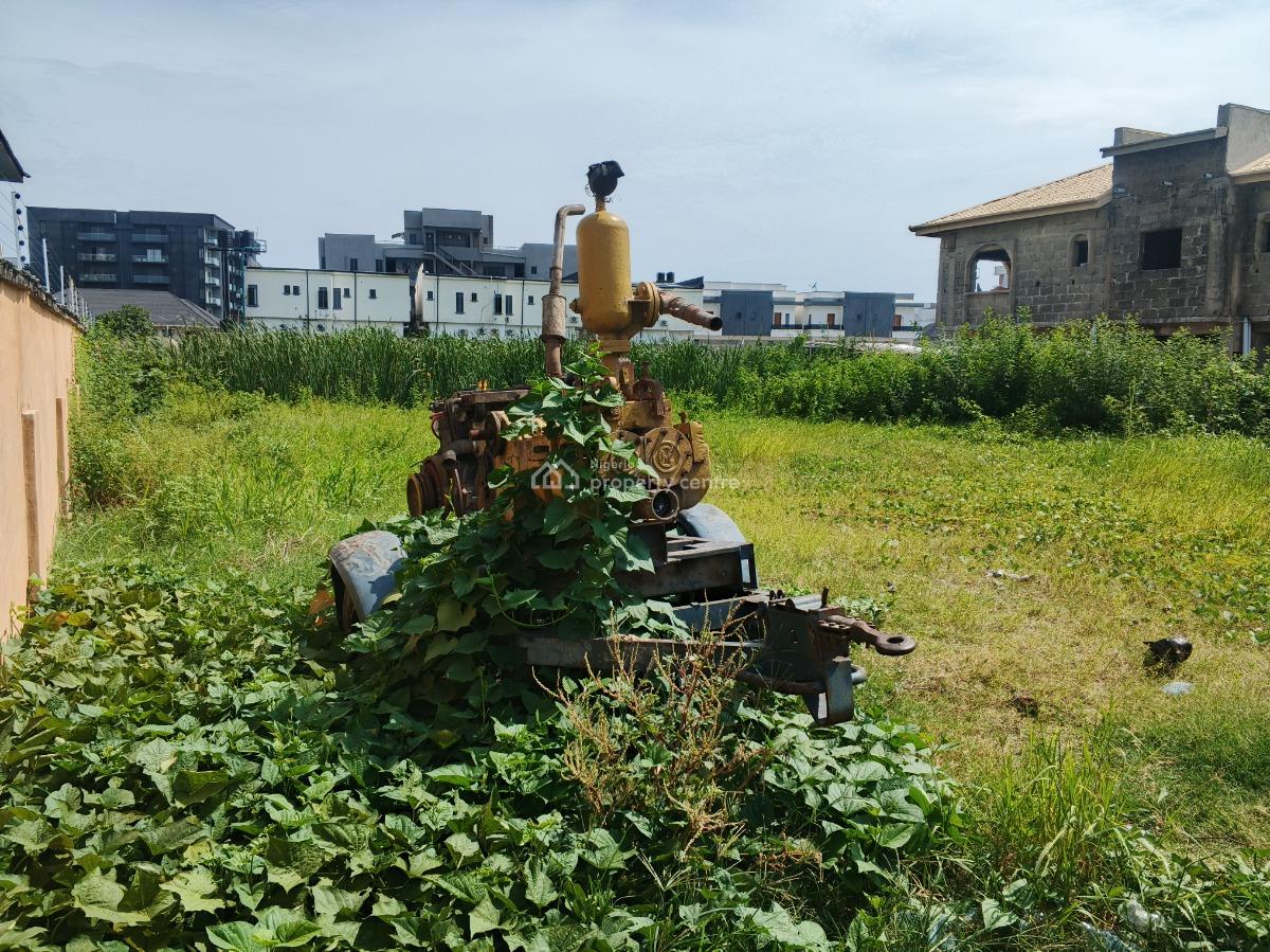 778 Sq Mts Partly Fenced Plot in a Strategic Location, Seagate Estate Near Cowrie Creek Estate, Ikate Elegushi, Lekki, Lagos, Residential Land for Sale