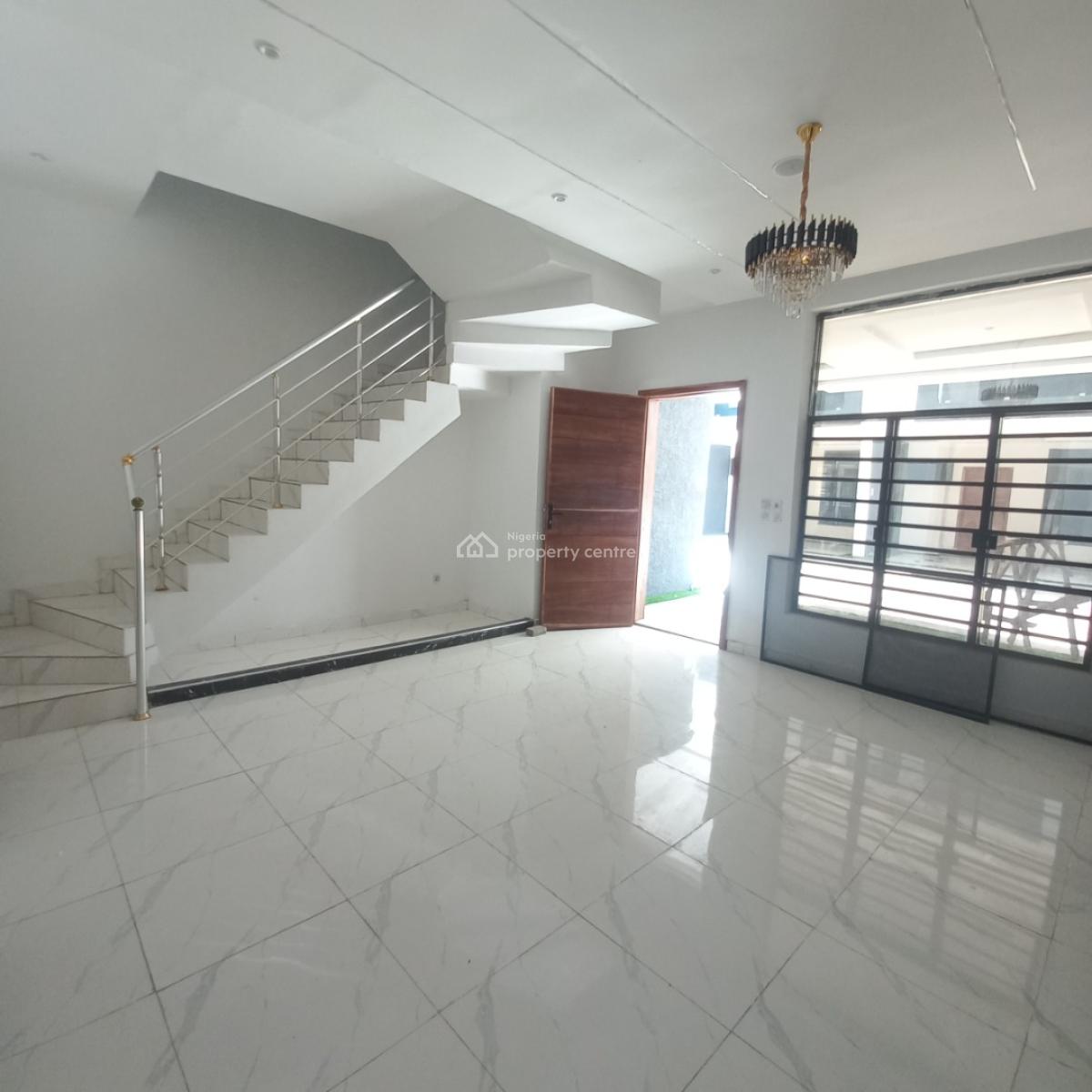 4 Bedroom Terrace Duplex with Bq, Ikota, Lekki, Lagos, Terraced Duplex for Rent
