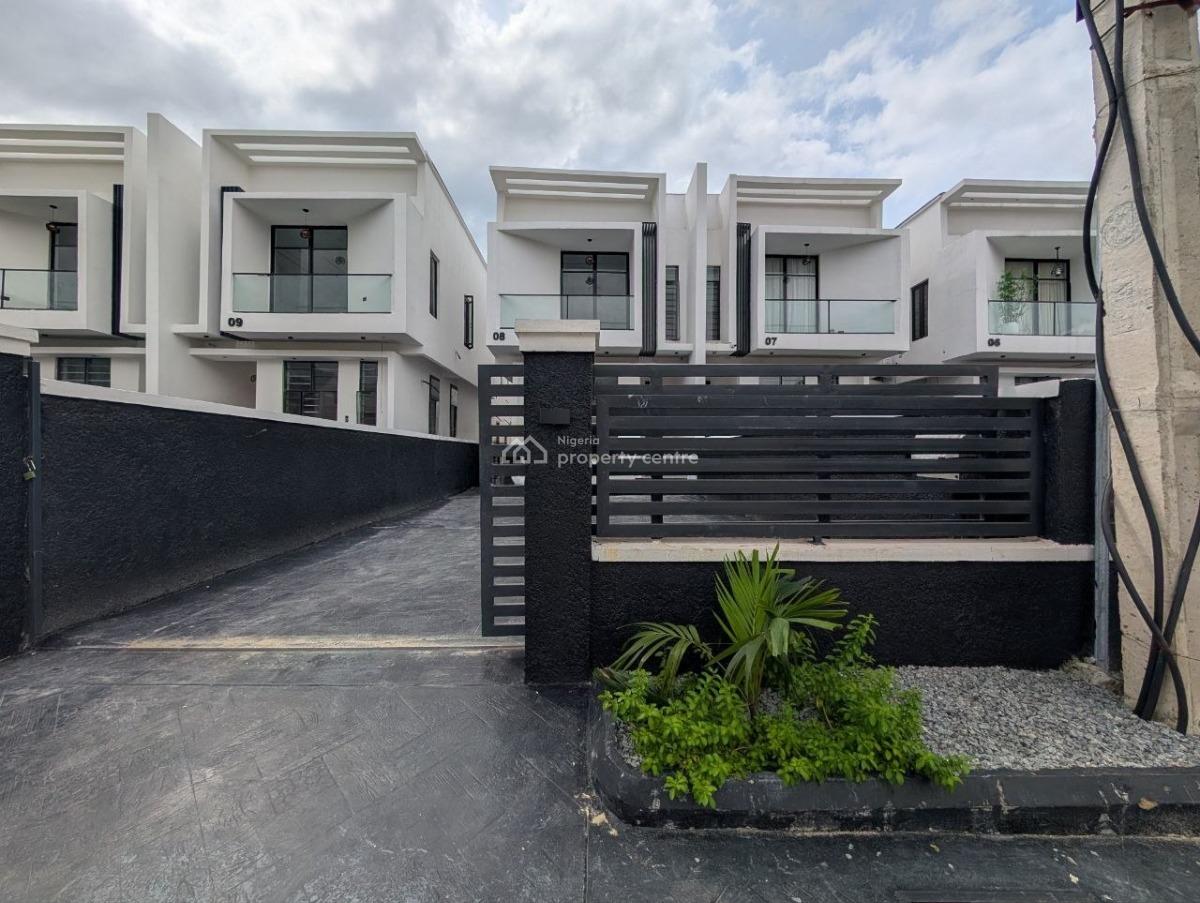 Luxury 4 Bedroom Semi Detached Duplex with Bq, Off Adebisi Oyenola Street, Idado, Lekki, Lagos, Semi-detached Duplex for Sale