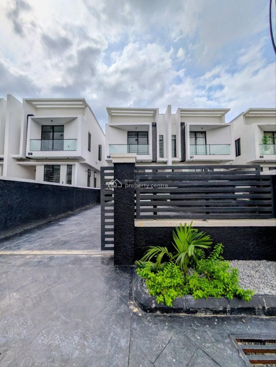 Luxury 4 Bedroom Semi Detached Duplex with Bq, Off Adebisi Oyenola Street, Idado, Lekki, Lagos, Semi-detached Duplex for Sale