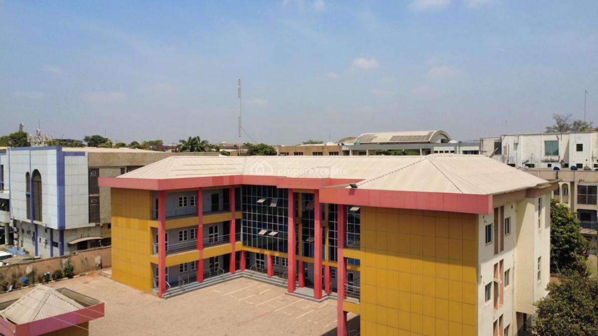 Purpose-built 36-unit Office Complex on 2,000sqm with Ample Parking, Off Olusegun Obasanjo Way, Wuse, Abuja, Plaza / Complex / Mall for Sale