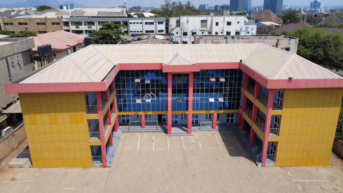Purpose-built 36-unit Office Complex on 2,000sqm with Ample Parking, Off Olusegun Obasanjo Way, Wuse, Abuja, Plaza / Complex / Mall for Sale