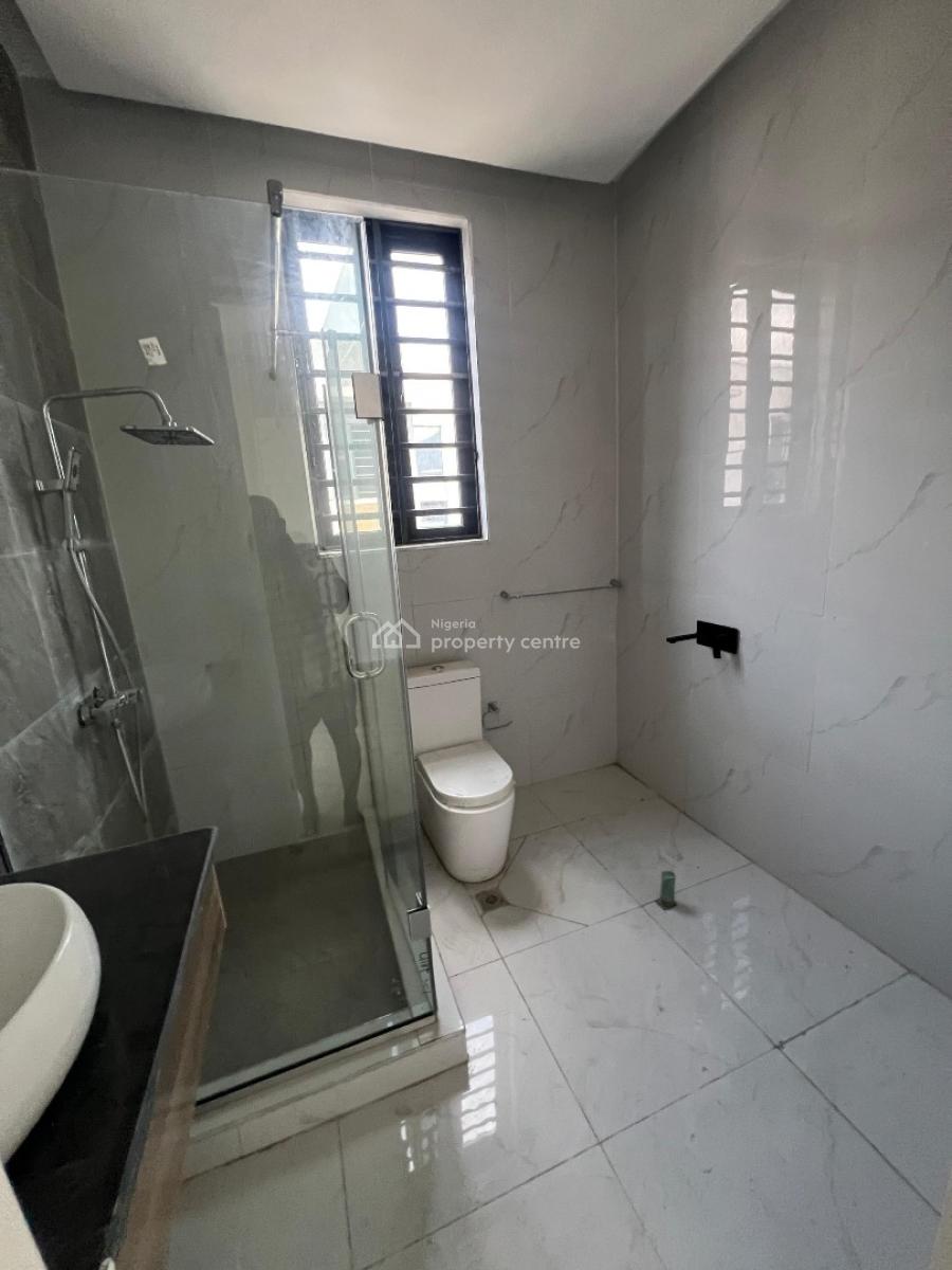 Modern 3 Bedroom Serviced Terrace Duplex with Bq, Pool and Gym, Ajah, Lagos, Terraced Duplex for Rent