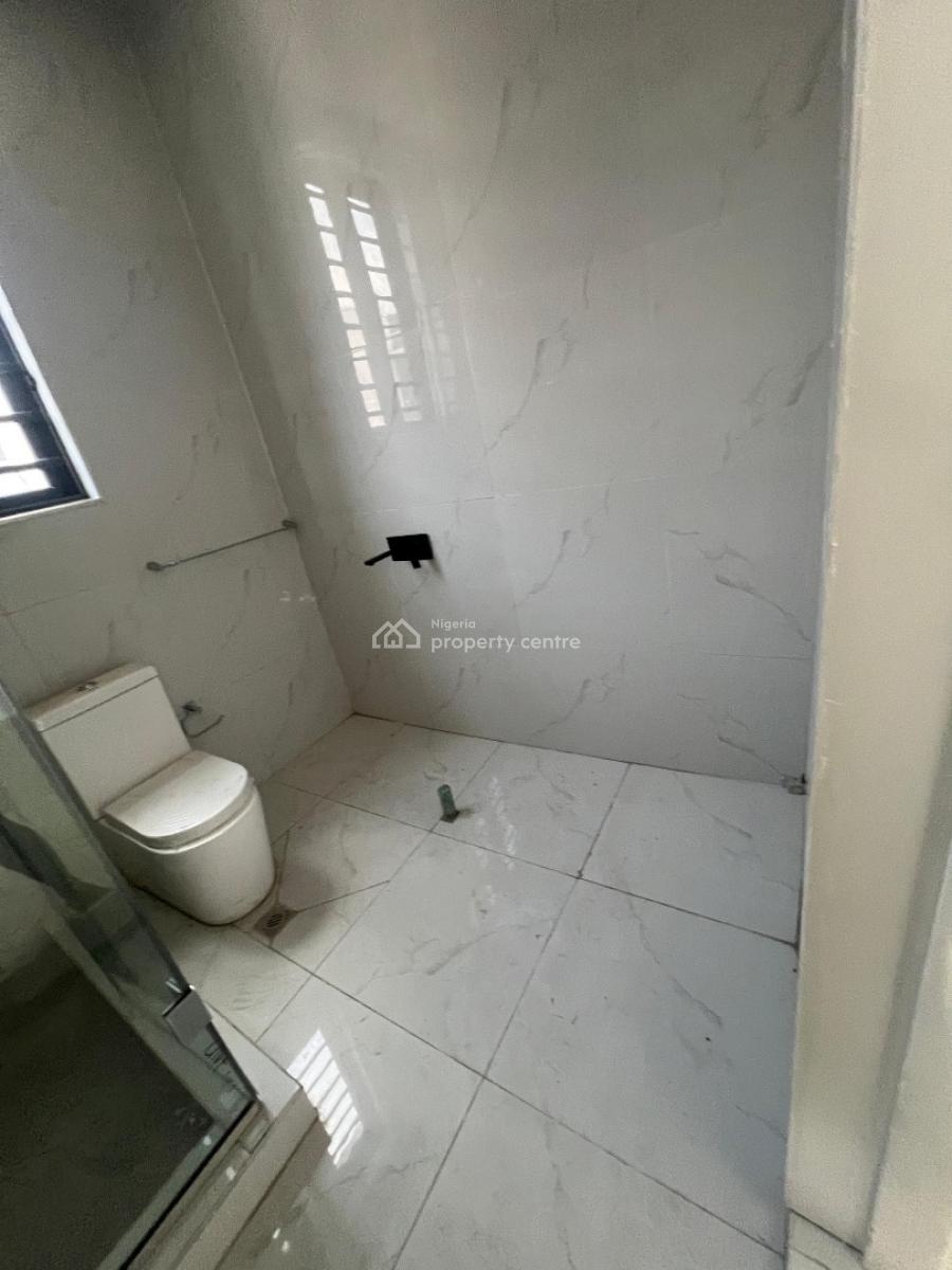 Modern 3 Bedroom Serviced Terrace Duplex with Bq, Pool and Gym, Ajah, Lagos, Terraced Duplex for Rent