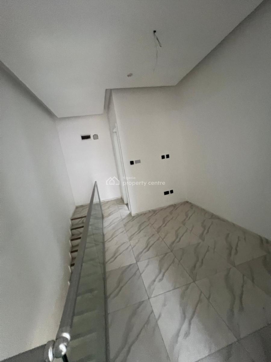 Modern 3 Bedroom Serviced Terrace Duplex with Bq, Pool and Gym, Ajah, Lagos, Terraced Duplex for Rent