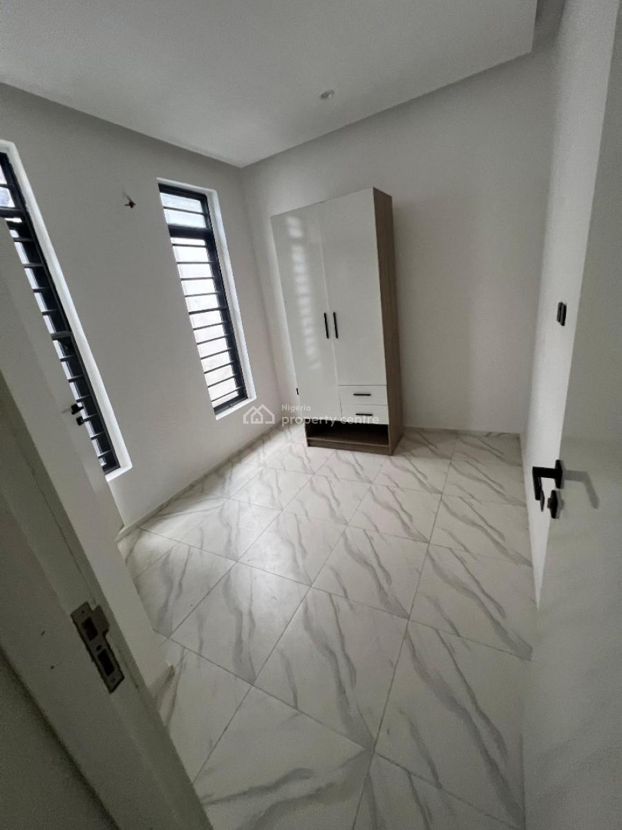 Modern 3 Bedroom Serviced Terrace Duplex with Bq, Pool and Gym, Ajah, Lagos, Terraced Duplex for Rent