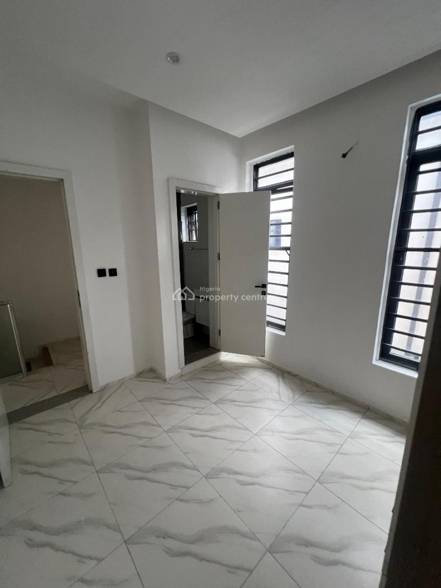 Modern 3 Bedroom Serviced Terrace Duplex with Bq, Pool and Gym, Ajah, Lagos, Terraced Duplex for Rent