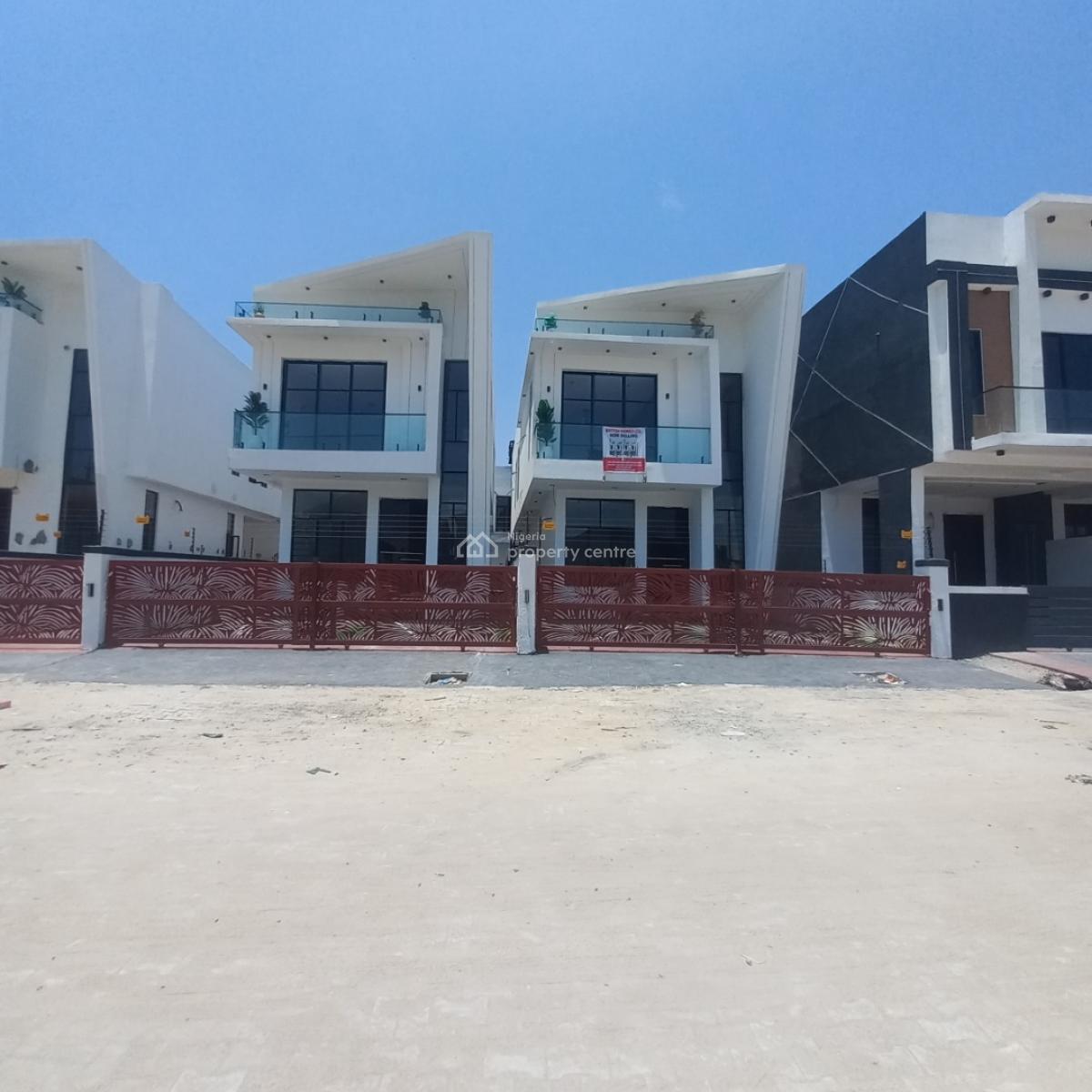 Newly Built 4 Bedroom Semi-detached Duplex with Bq, Ikota, Lekki, Lagos, Semi-detached Duplex for Sale