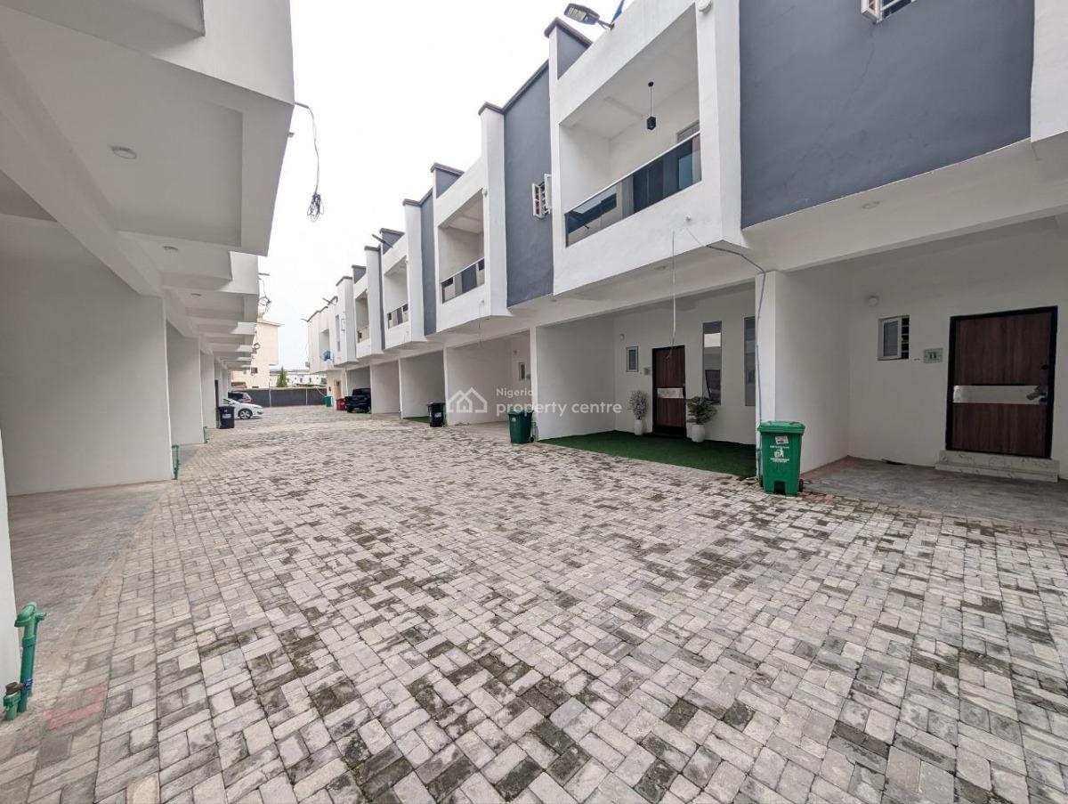 Newly Built 4 Bedroom Terrace Duplex with Governors Consent, Culbert Court, Lekki County Homes, Ikota, Lekki, Lagos, Terraced Duplex for Sale