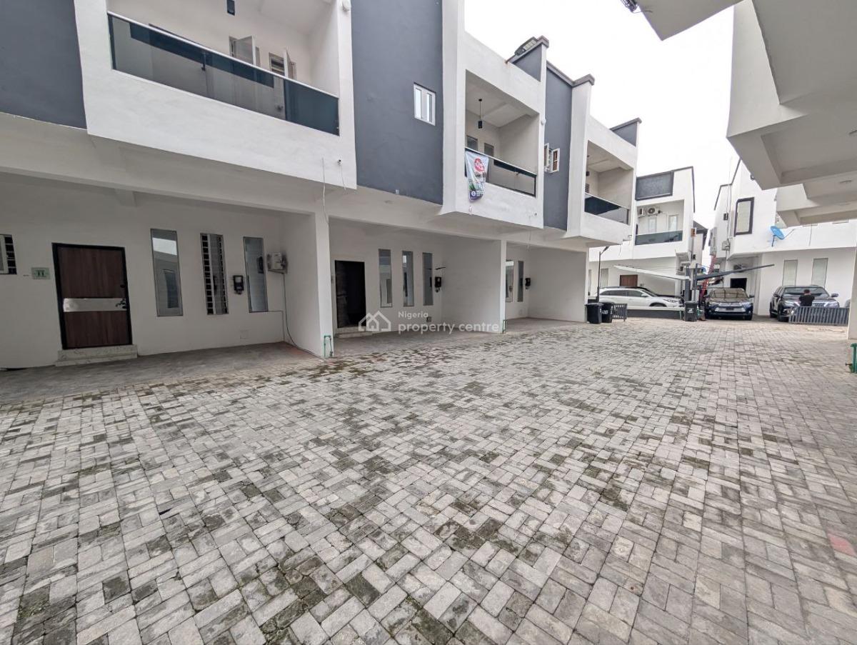 Newly Built 4 Bedroom Terrace Duplex with Governors Consent, Culbert Court, Lekki County Homes, Ikota, Lekki, Lagos, Terraced Duplex for Sale