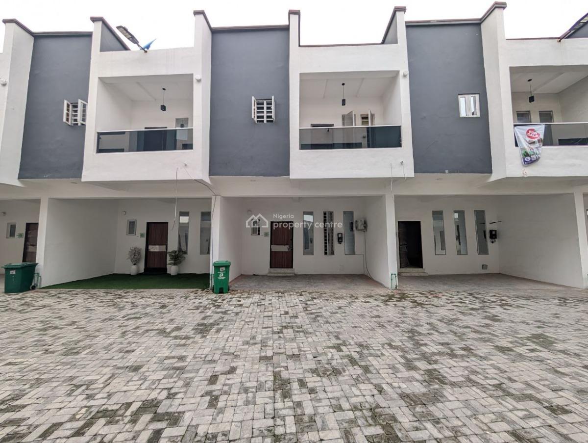 Newly Built 4 Bedroom Terrace Duplex with Governors Consent, Culbert Court, Lekki County Homes, Ikota, Lekki, Lagos, Terraced Duplex for Sale