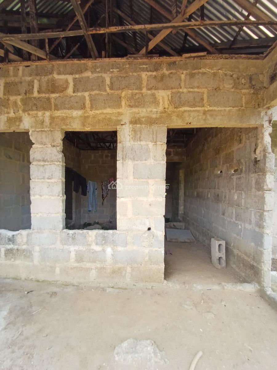 Uncompleted 3 Bedroom with Self Contain, Rumuekini, Port Harcourt, Rivers, Detached Bungalow for Sale