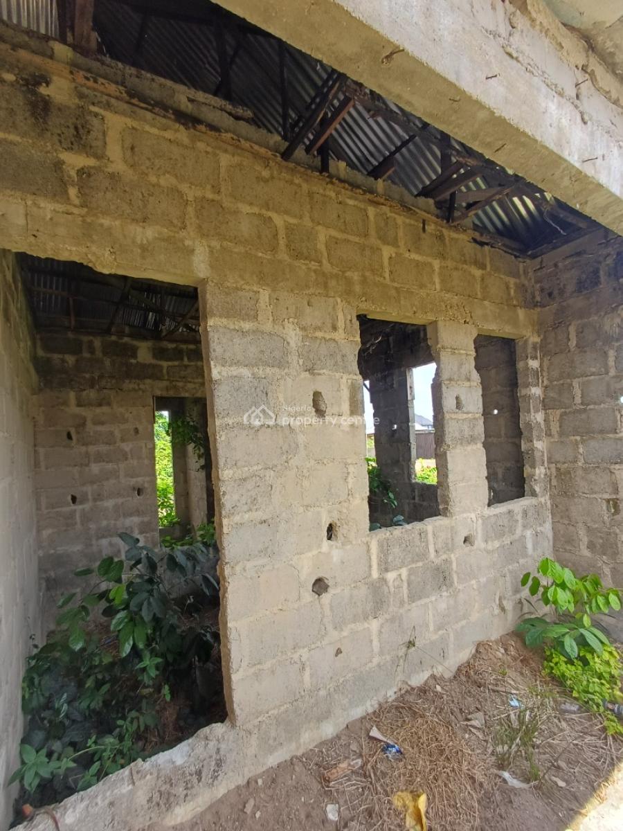 Uncompleted 3 Bedroom with Self Contain, Rumuekini, Port Harcourt, Rivers, Detached Bungalow for Sale