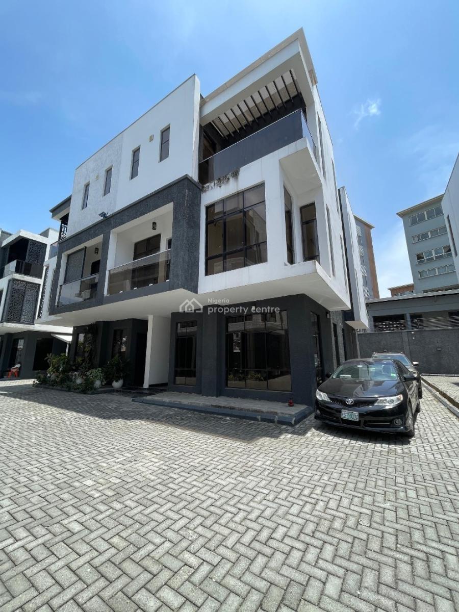 Luxury 4 Bedroom Semi Detached Terraced, Victoria Island (vi), Lagos, Terraced Duplex for Rent