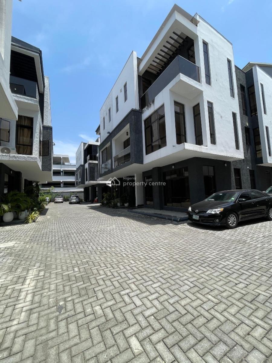 Luxury 4 Bedroom Semi Detached Terraced, Victoria Island (vi), Lagos, Terraced Duplex for Rent