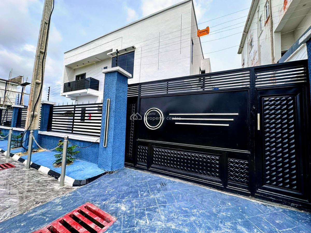 a Premium 5 Bedroom Apartment in a Gated and Secured Estate, 12 Aquamarine Rd Diamond Estate Monastery, Sangotedo, Ajah, Lagos, Detached Duplex Short Let
