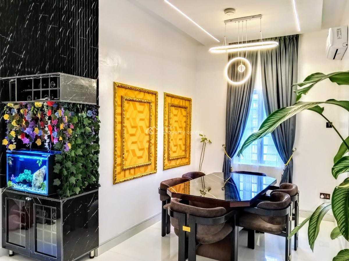 a Premium 5 Bedroom Apartment in a Gated and Secured Estate, 12 Aquamarine Rd Diamond Estate Monastery, Sangotedo, Ajah, Lagos, Detached Duplex Short Let