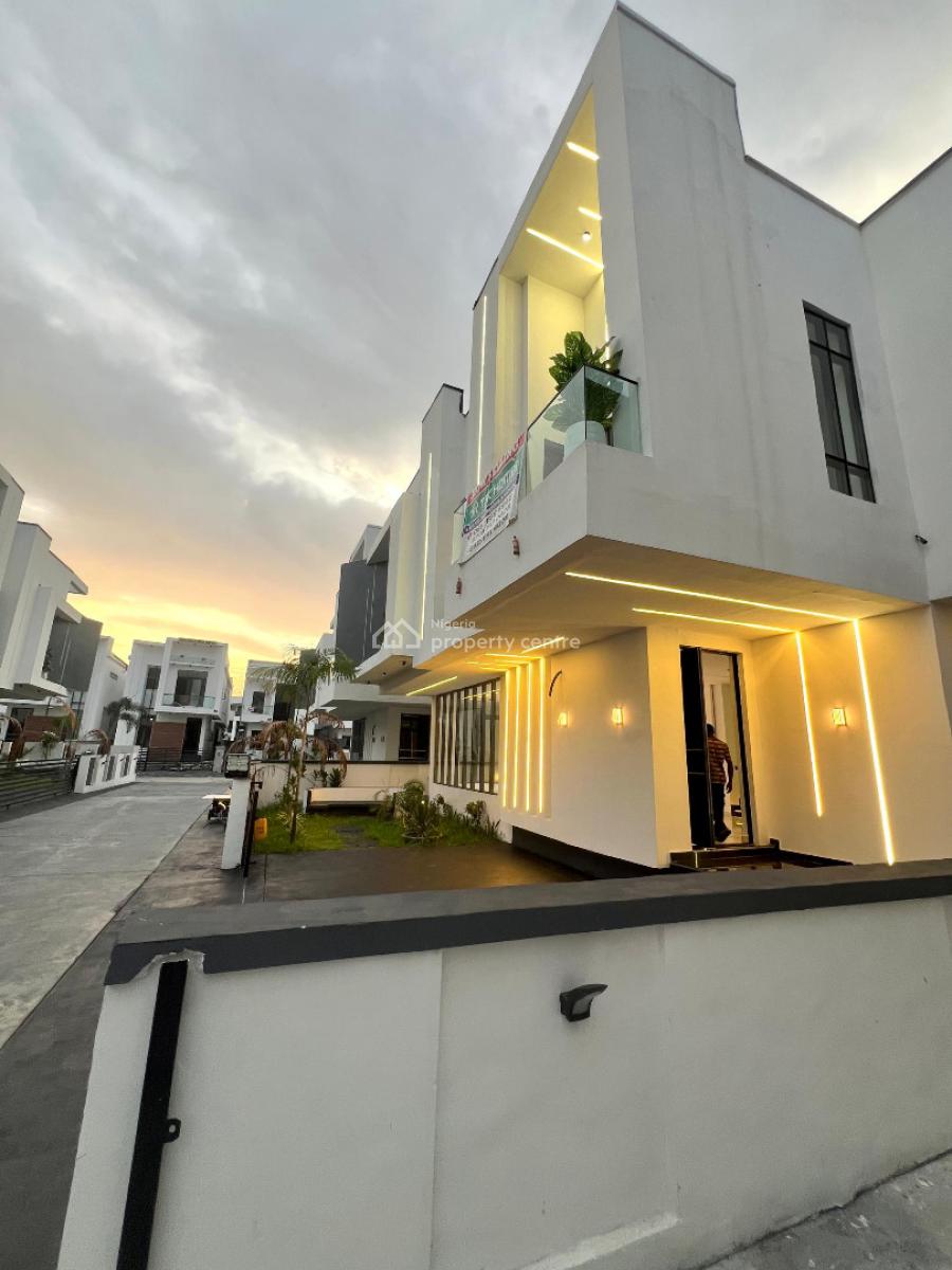 Luxury 5 Bedroom Fully Detached Duplex, Chevron, Lekki Phase 2, Lekki, Lagos, Detached Duplex for Sale